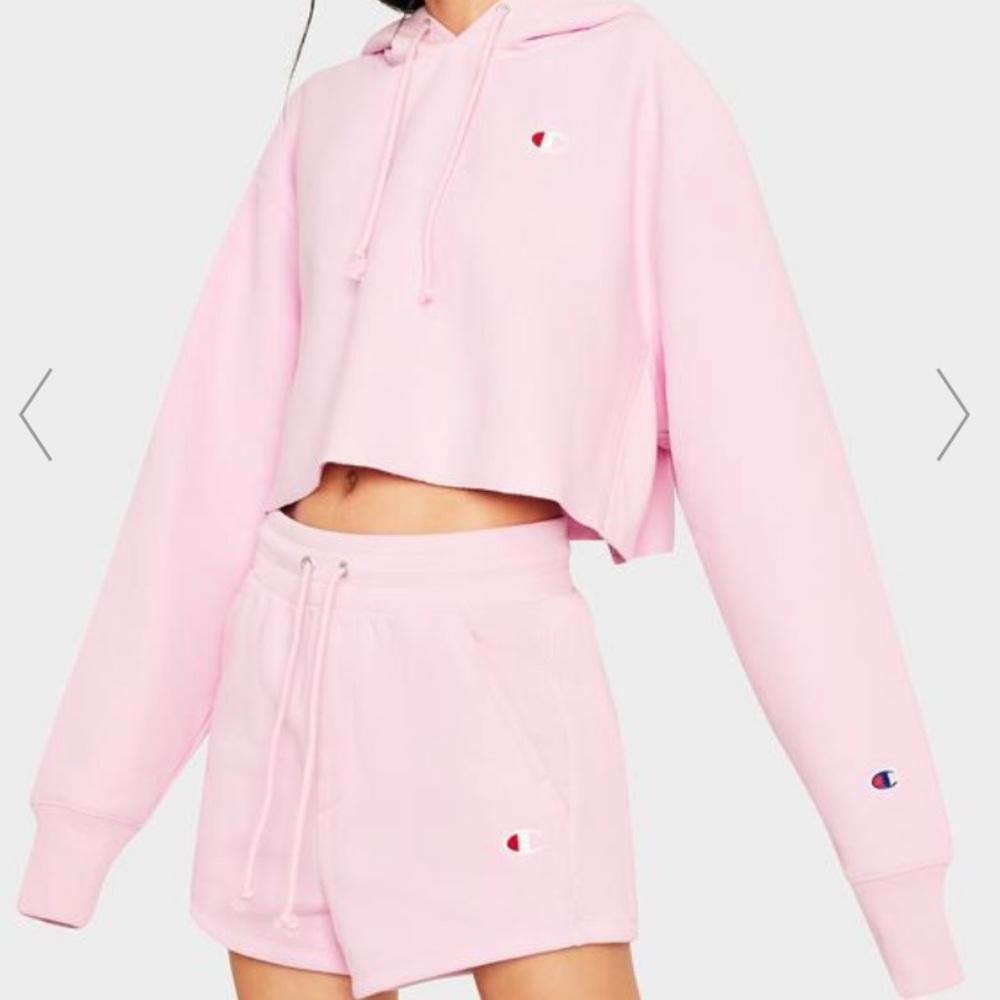 Champion Reverse Weave Cropped Hoodie